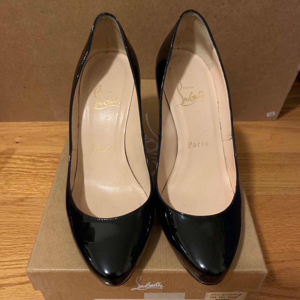 Christian Louboutin Elisa 100 Patent Calf 35.5